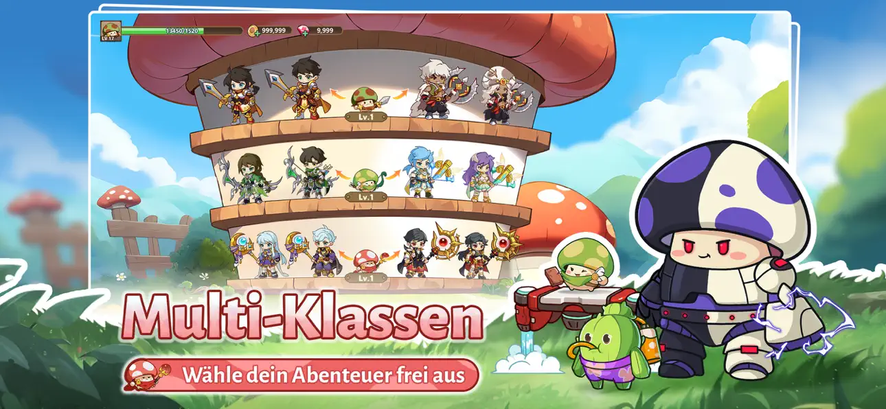 Legend of Mushroom iOS Mod IPA screenshot 4 - iOS game interface