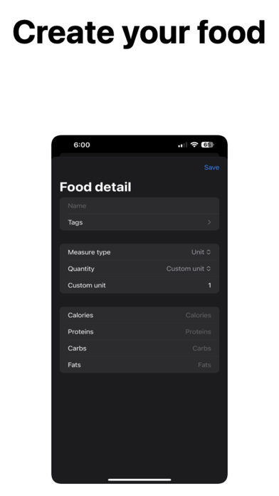 Meal Planner - CaloTrack Screenshot