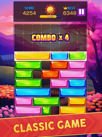Jewel Block - Sliding Puzzle iPad screenshot