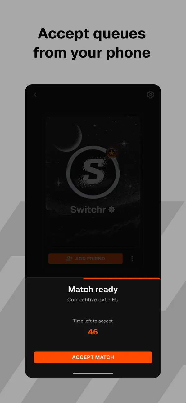 Screenshot #1 pour FACEIT - CS2 Command Centre