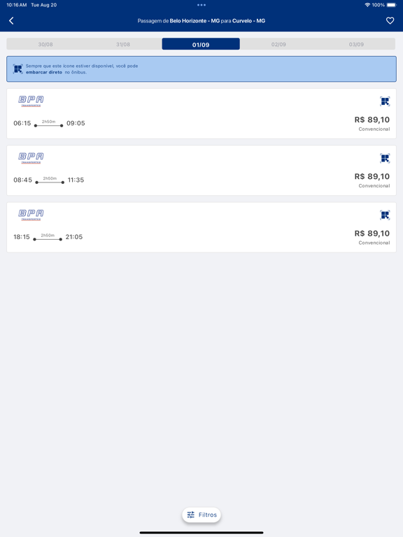 Screenshot #4 pour BPA Transportes