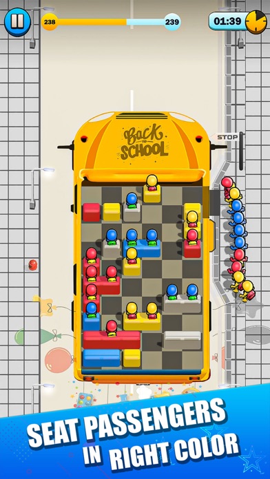Bus Seat Jam: Seat Away Puzzle Screenshot