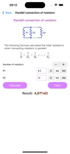 Resistor color codes calc screenshot #4 for iPhone