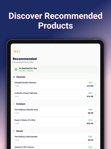 Nova Skin - AI Skin Analysis iPad screenshot