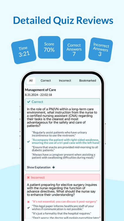 NCLEX PN RN Exam Prep Practice screenshot-3