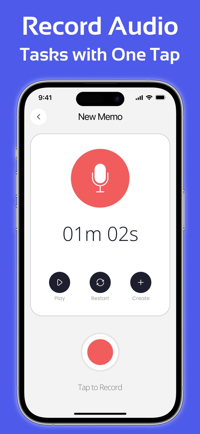 AI Task Maker Voice to Text