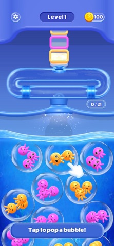 Jellyfish Sort screenshot