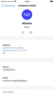 sap mobile services client iphone capturas de pantalla 3