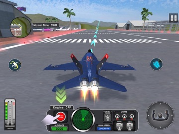 Aero Glide Navigate To Landing iPad screenshot