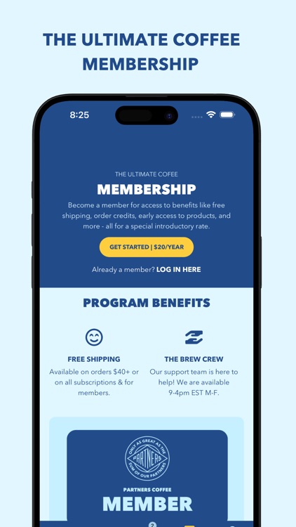 Partners Coffee: Order & Track screenshot-3