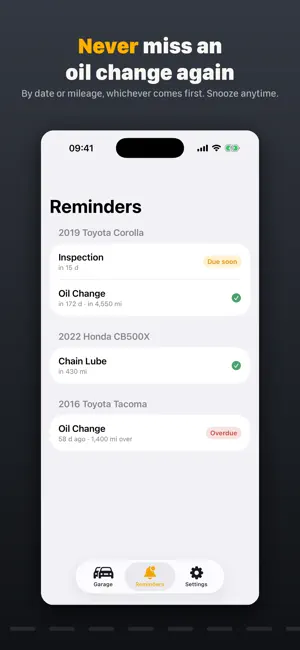 GarageKeep: Car Maintenance screenshot 2