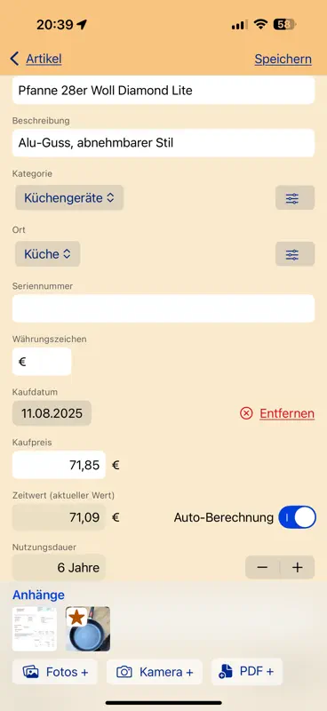 HB-Inventar screenshot 2 of 10