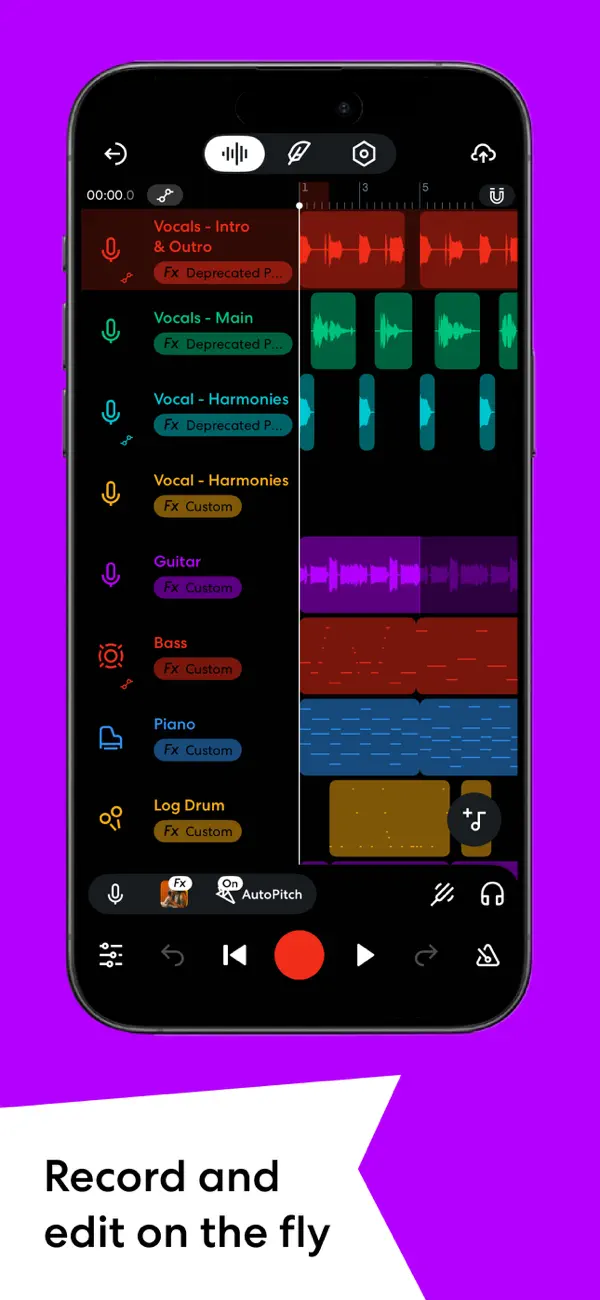 BandLab – Music Maker & Beats iPhone App Screenshot 2 – Musik