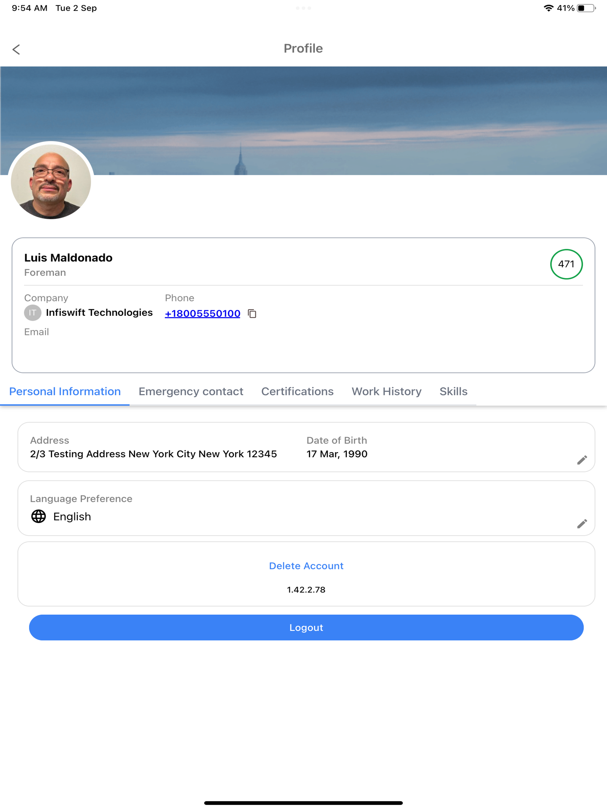 SafetyConnect App