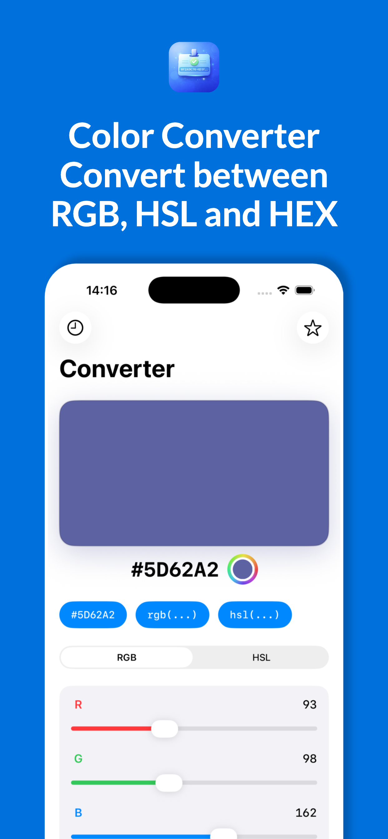 Color Converter Simple RGB HSL