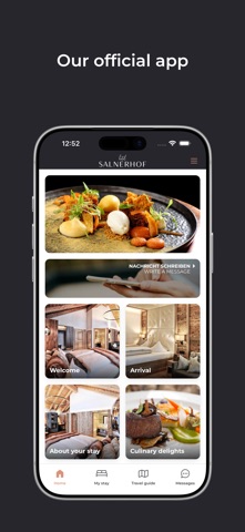 Hotel Salnerhof iPhone screenshot