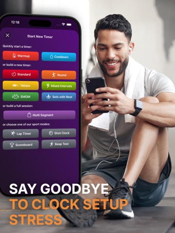 GymNext Flex Timer iPad screenshot