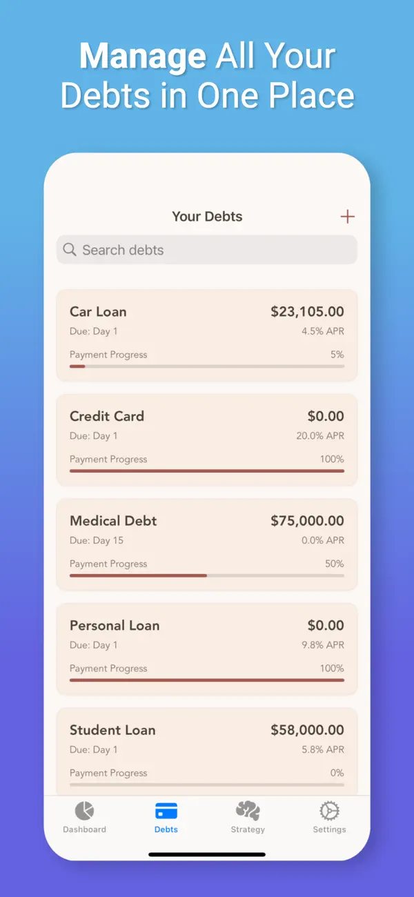 Screenshot #3 pour Payoff AI