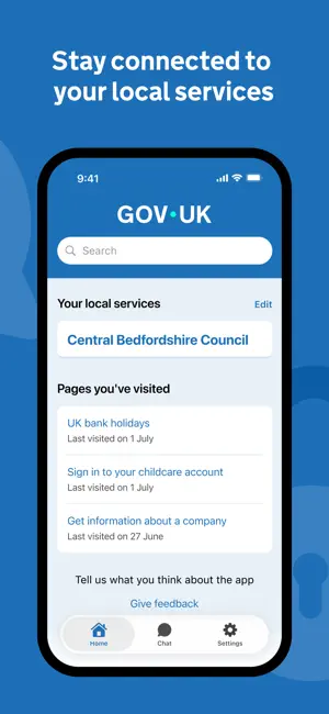GOV.UK iPhone screenshot 4