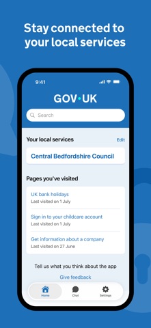 GOV.UK iPhone screenshot 4