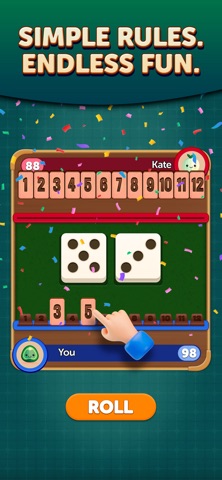 Shut the Box: Classic Dice iPhone screenshot