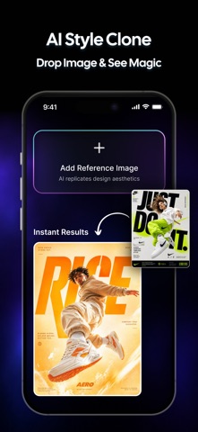 Cava AI: Logo, Poster & Banner screenshot