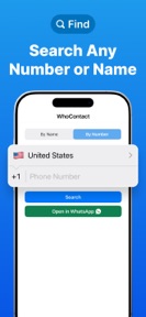 WhoContact: Caller ID Lookup screenshot
