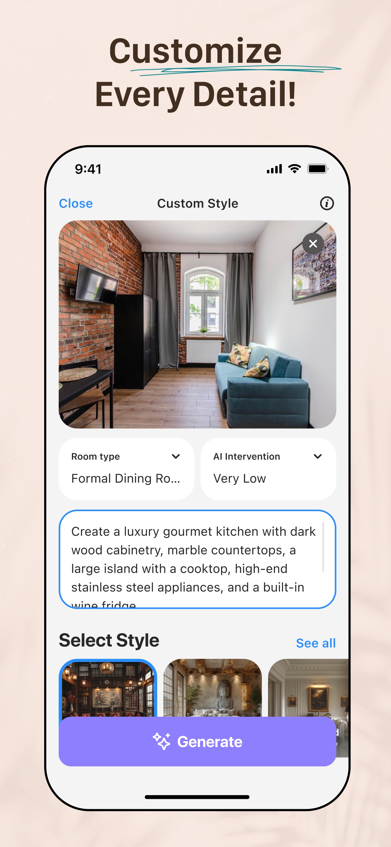 AI Remodel - Interior Design screenshot 3