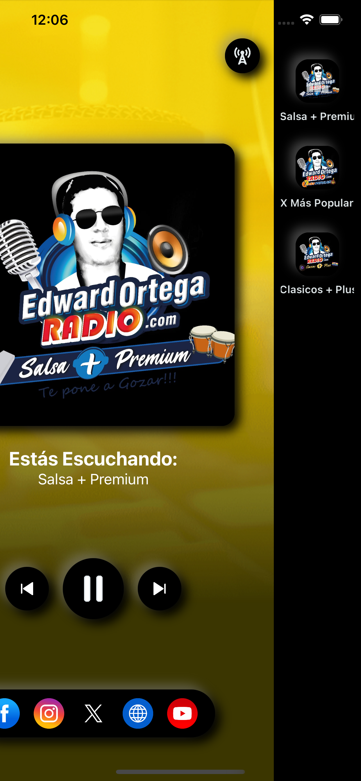 Edward Ortega Radio HD screenshot 3