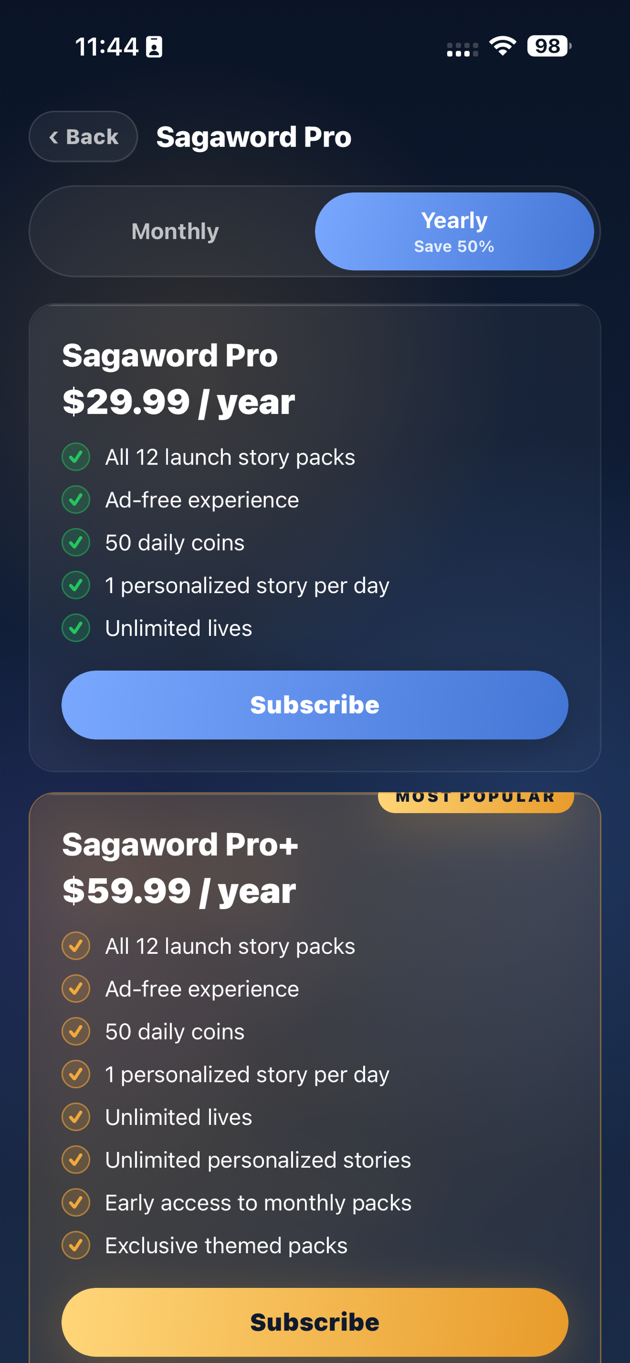 Sagaword screenshot 8