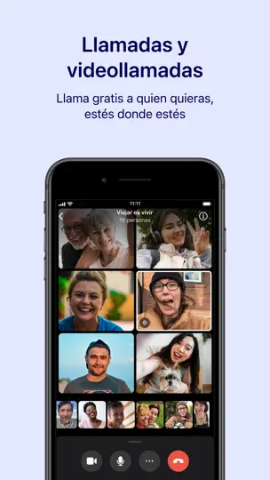 Captura de pantalla de Signal - Mensajería Privada en iPhone 3