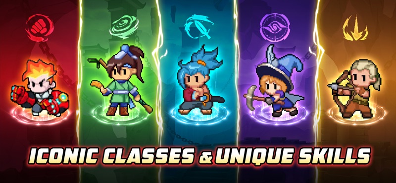 Guardian War: RPG Pixel Games screenshot 12