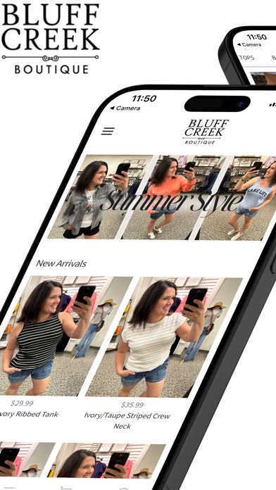 Bluff Creek Boutique Screenshot