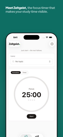 Zeitgeist: Learn & Track Screenshot 1 of 5