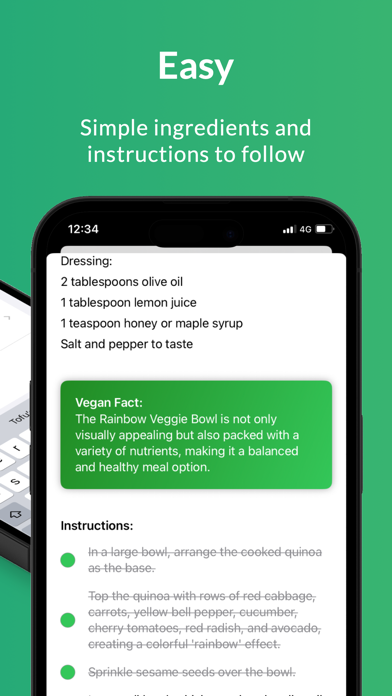 Vegan Recipes & Meal Planner Screenshot