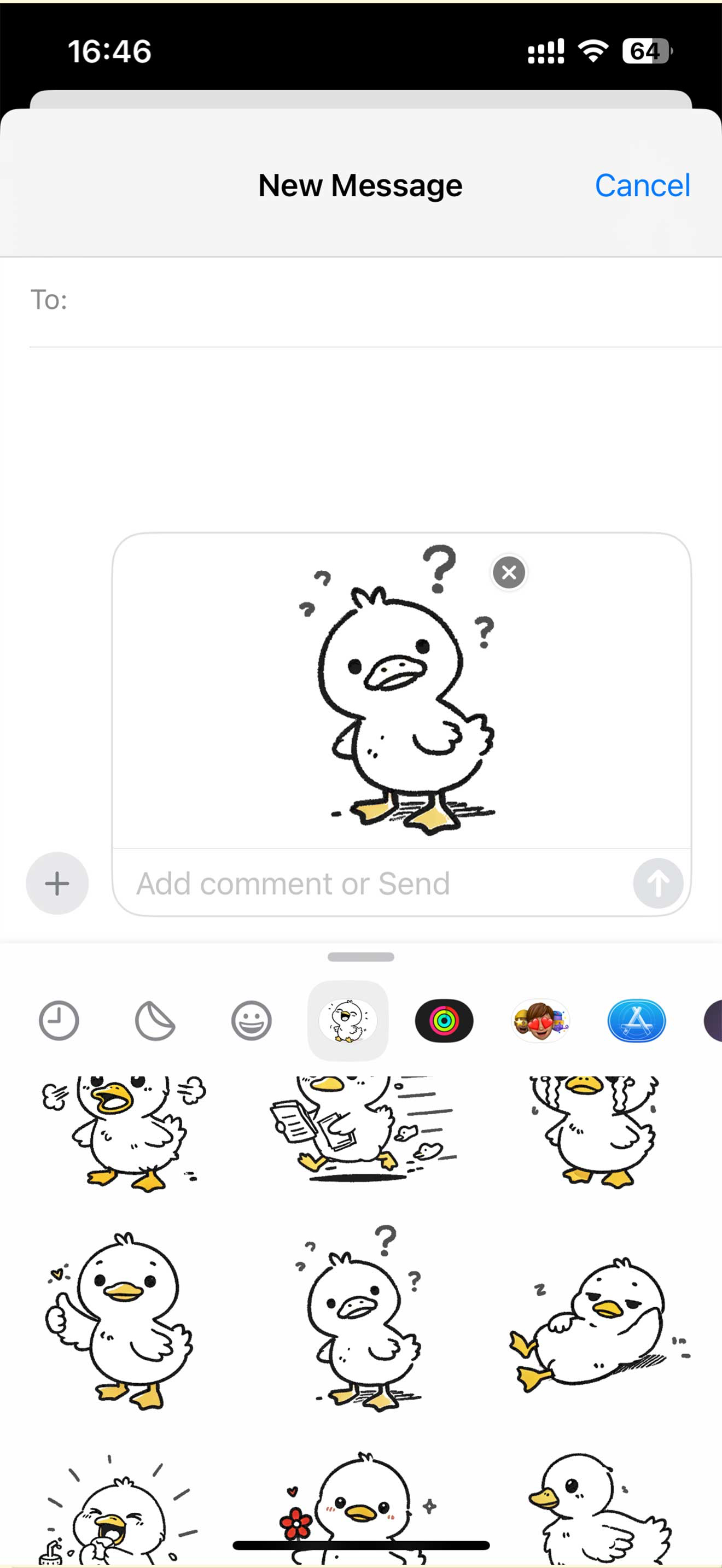 Adorable Duck Stickers screenshot 5