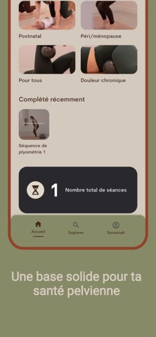 Espace PelviFlõ iPhone screenshot