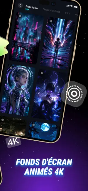 Fonds d'Écran 4K: ChargeLive iPhone screenshot 2
