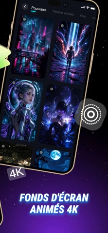 Fonds d'Écran 4K: ChargeLive iPhone screenshot 2