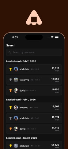Anypace: Social Step Tracker Screenshot 1 of 4