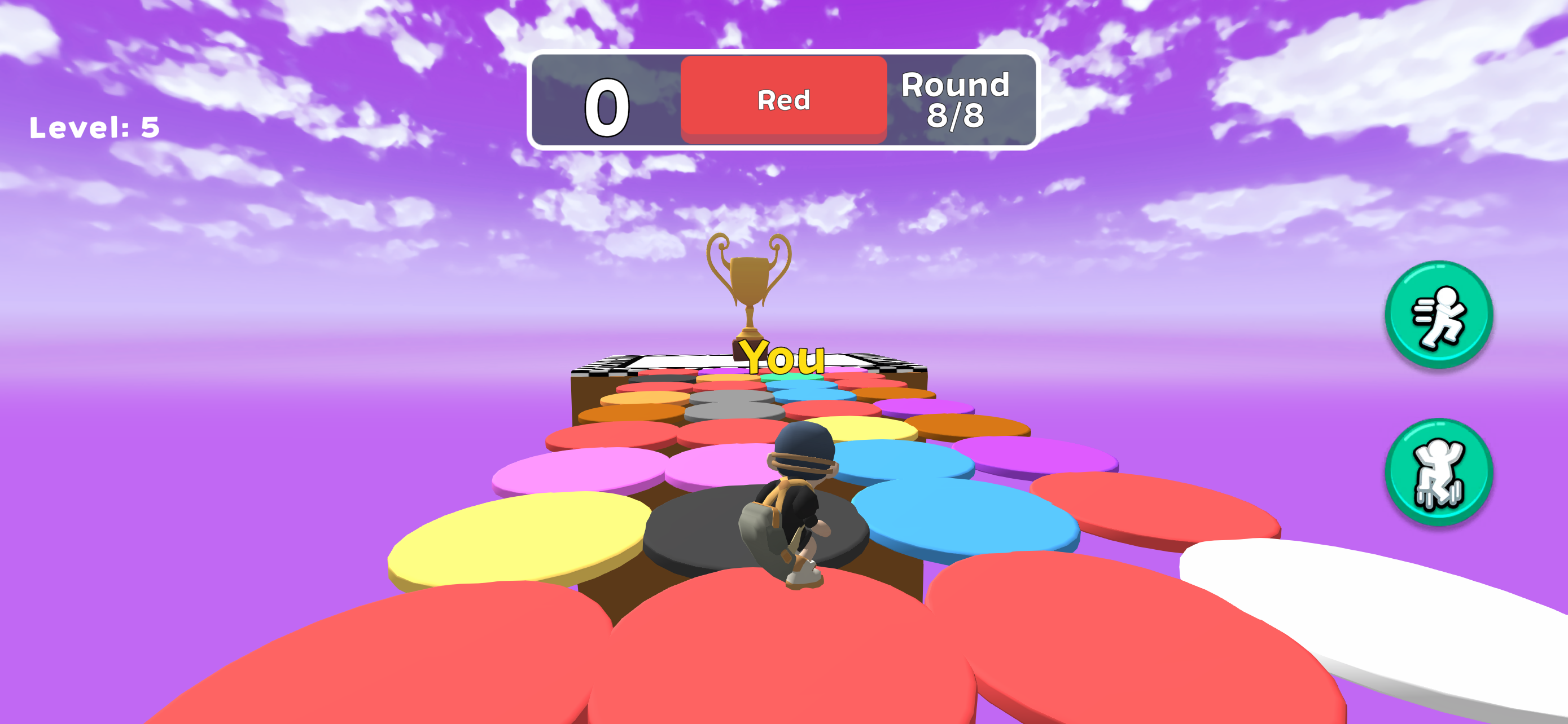 Color Challenger: Parkour Run