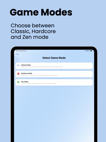 Sudoku: Daily Brain Workout iPad screenshot