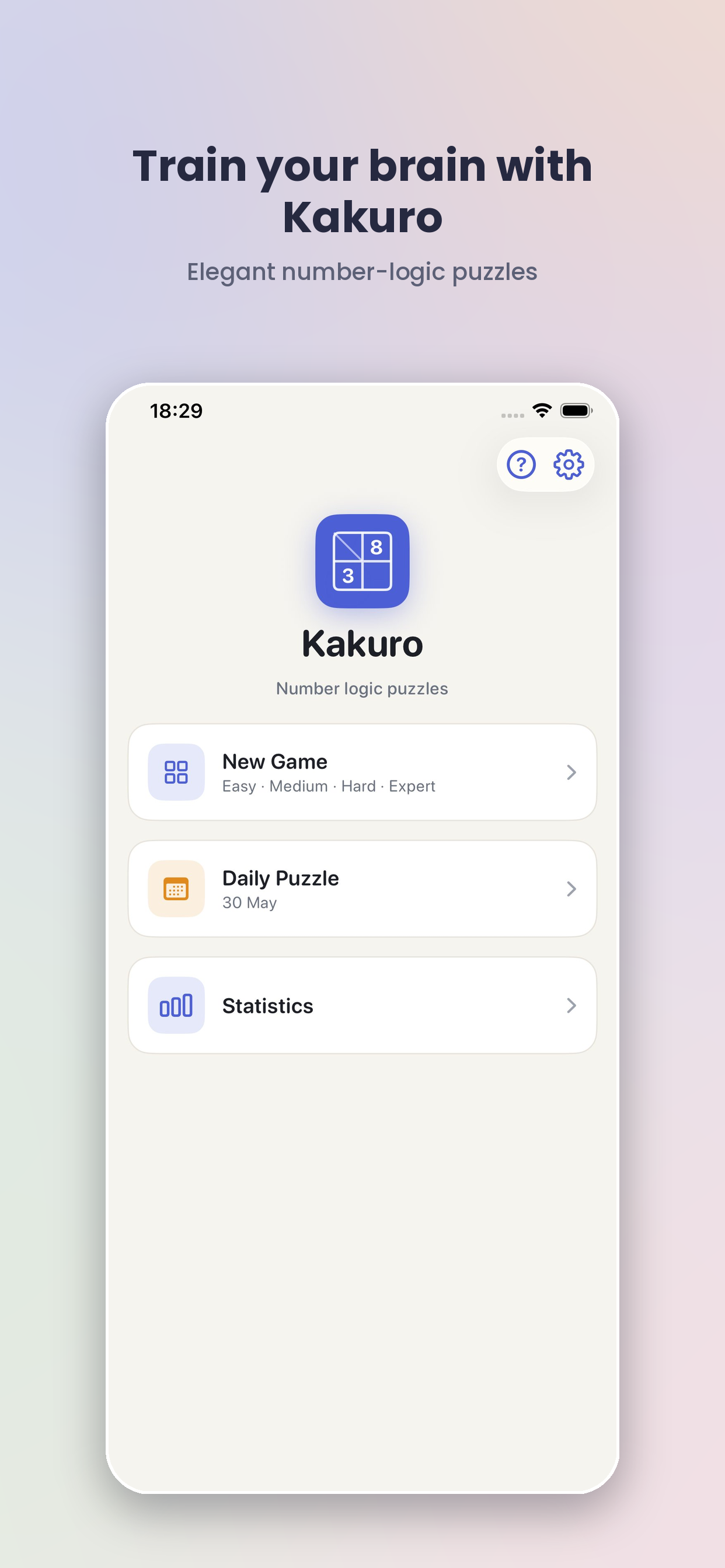 Kakuro Number Logic Puzzles