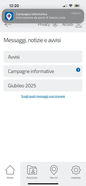 SaluteLazio iPhone screenshot 6