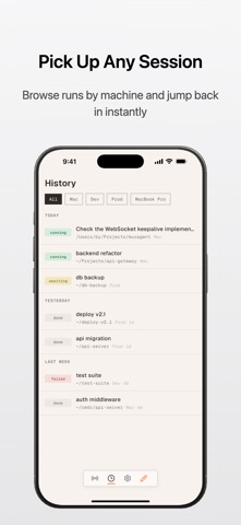 MuxAgent: Remote Coding screenshot
