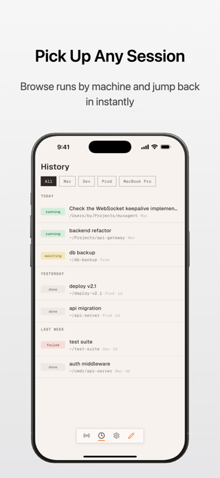 MuxAgent: Remote Coding Screenshot 3 of 3