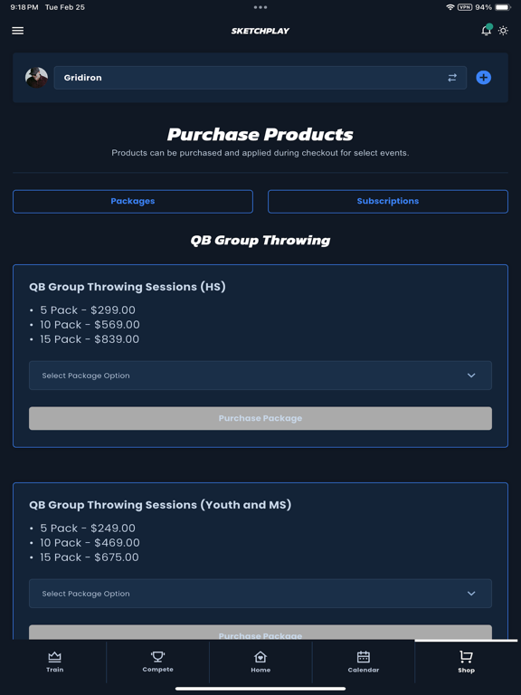 Sketchplay iPad screenshot 5 - Sports app