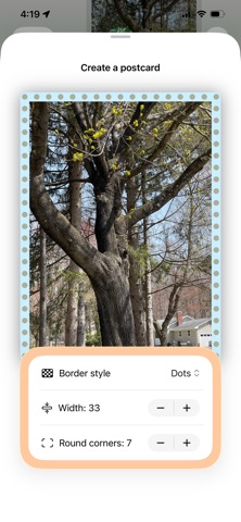 Postcards for Messages screenshot