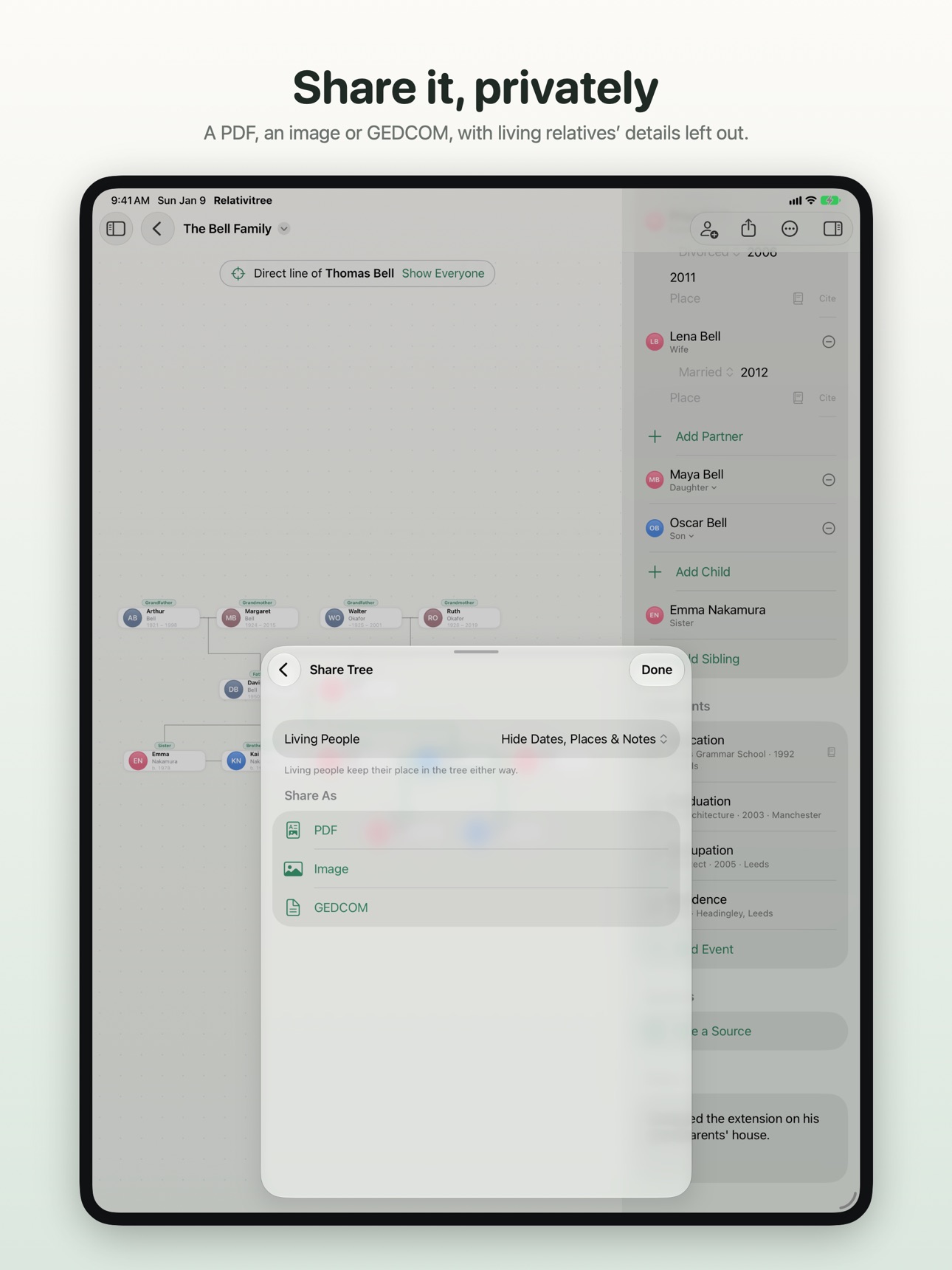Screenshot 10 of Relativitree