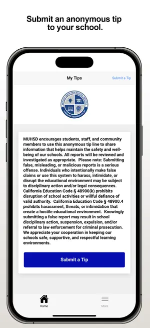 MUHSD Tips screenshot 1